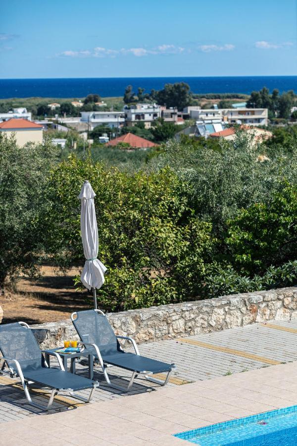 Greek Sky - New Modern Apartment With Shared Pool Tavronitis エクステリア 写真